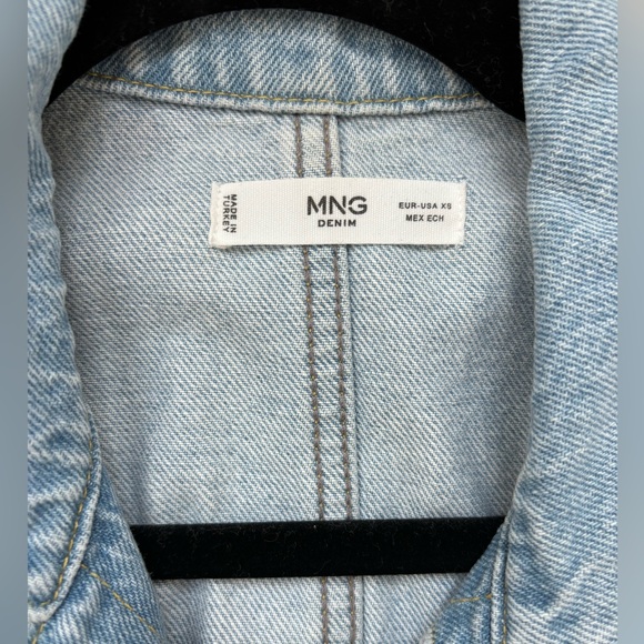 Cotton denim jumpsuit by Mango - Picture 5 of 6